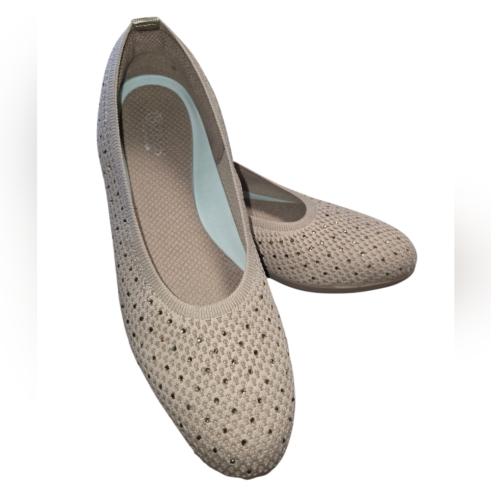 BZEES For Lifestride Kallie Women's Knit Slip-On Flats Shoes..11